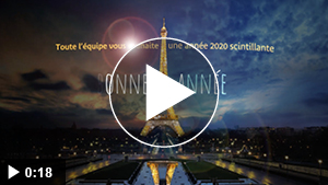 Carte De Vœux Animee Paris Ville Lumiere