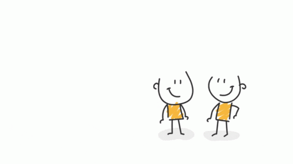 GIF P14 ST10 - Bonne année 2025 personnalisé avec votre logo