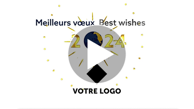 Carte de voeux pro engagement environnement 🌳🕊️🦚 2024 (FX69) -  Vidéostorytelling by Néologis 