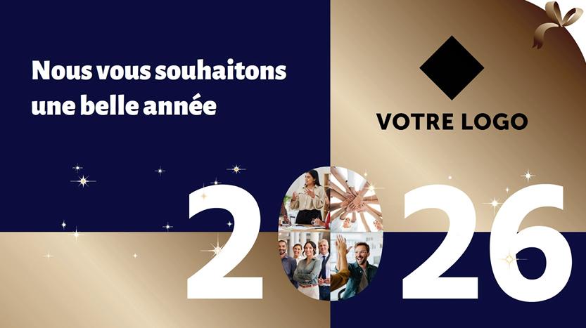 ST157 ecard voeux pour entreprise
