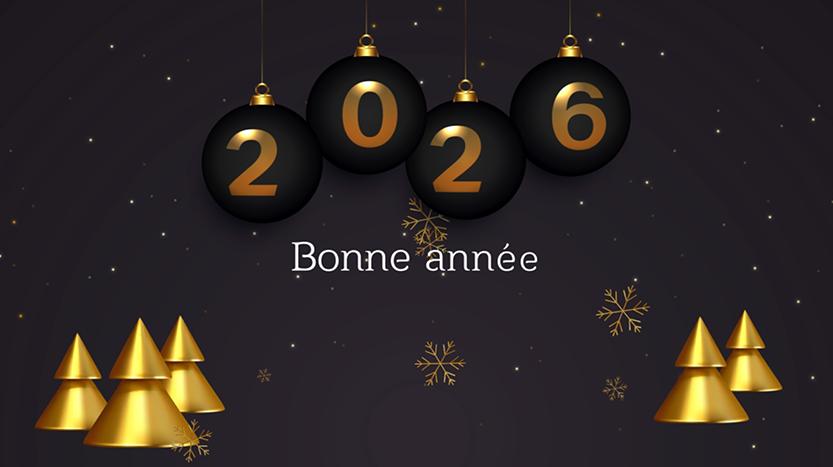FX188 bonne année professionnelle par mail