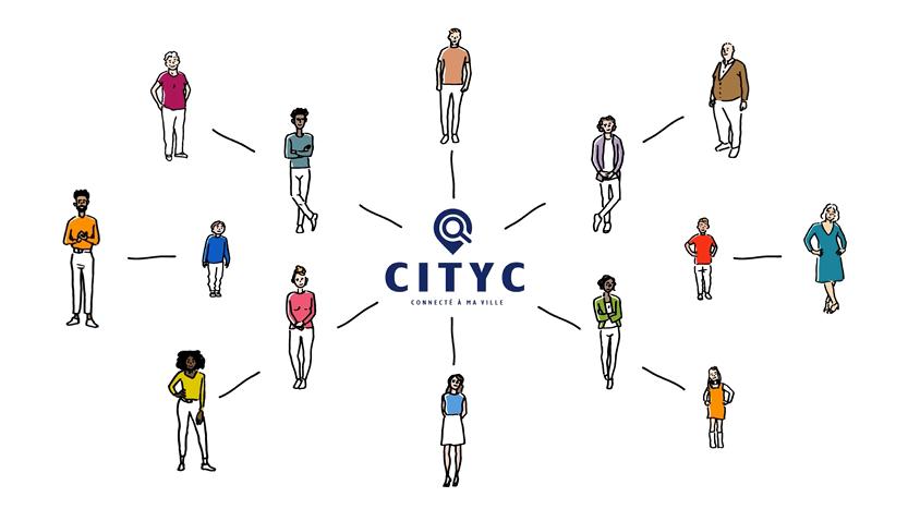 Vidéo pour lancer l’application mobile Cityc