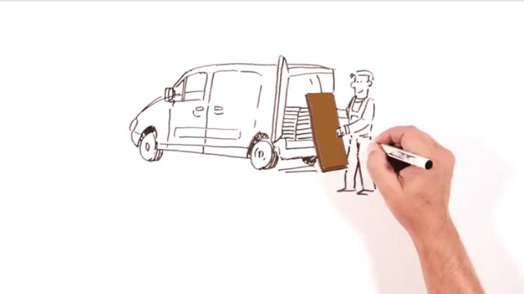 Vidéo draw my life pour le Crédit Agricole, banque et assurances