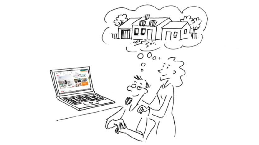 Animation vidéo pour le Lancement d’un site internet Credit Agricole