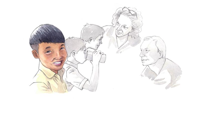 Video dessinée et aquarelle pour valoriser son activité – Fondation Caritas