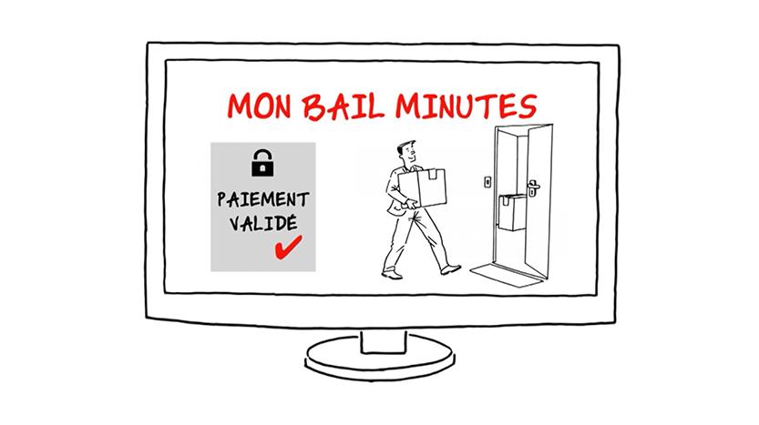 Vidéo dessinée pour le lancement du Bail minutes – SNG