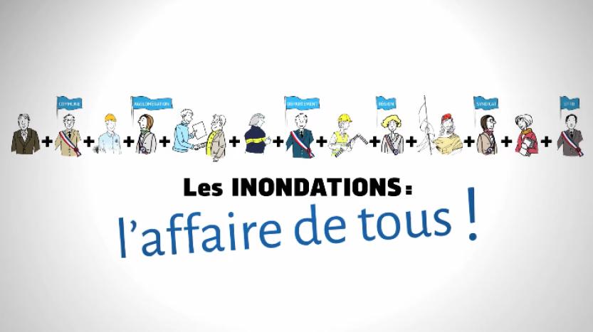 Video vœux en motion design – prévention du risque inondation