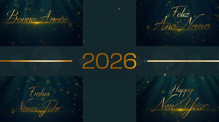 voeux professionnels internationaux lumière et élégance