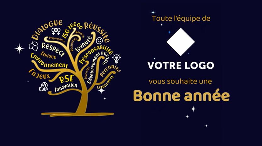 ST13 carte de vœux valeurs RSE