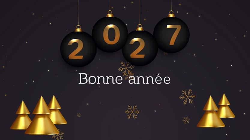 FX188 bonne année professionnelle par mail